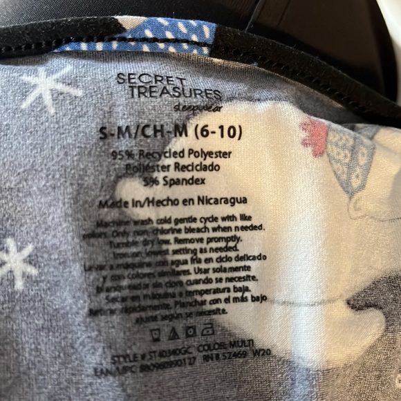 Secret Treasures Women’s Pajama Dress Size S-M (6-10) NWOT - Picture 3 of 3